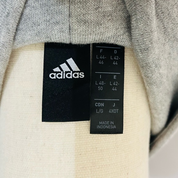 Adidas black and gray turtleneck sweatshirt. - Picture 6 of 6
